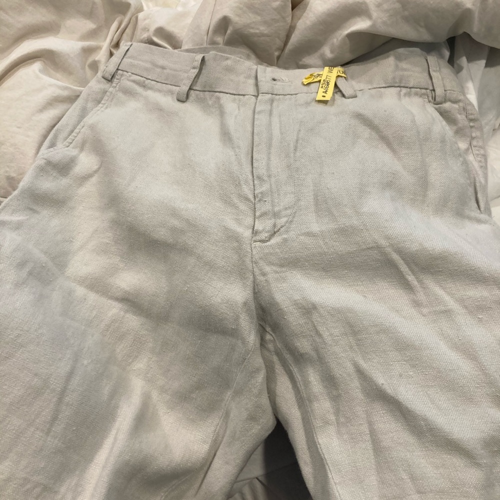 J McLaughlin linen shorts